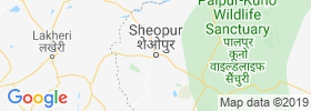Sheopur map